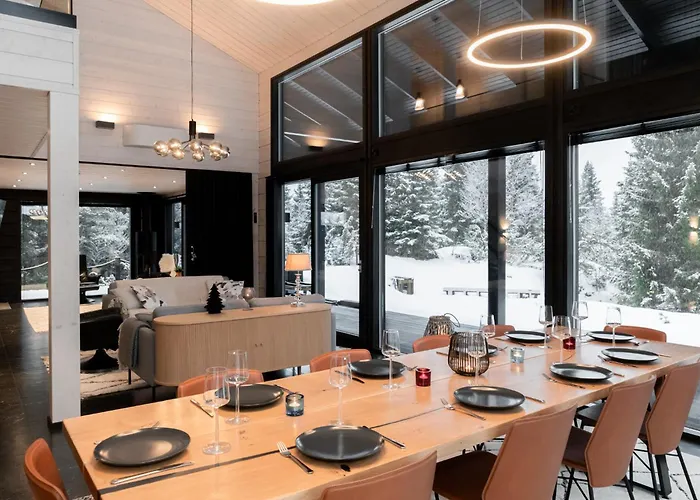 High-quality 4br In - Private Hot Tub & Sauna فيلة